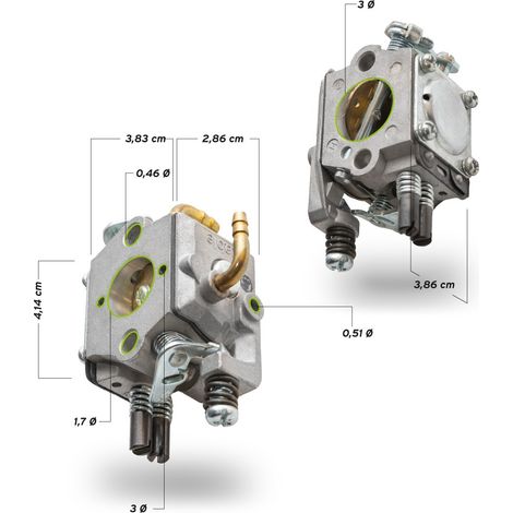 VERGASER 2T 62-68CCM KETTENSÄGENMOTOR