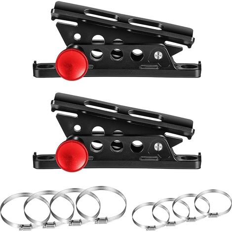 2 Supports de Fixation pour Extincteur à Dégagement pour Voiture, en Aluminium, Réglables, pour UTV, Barre Anti-Roulis (1/5)