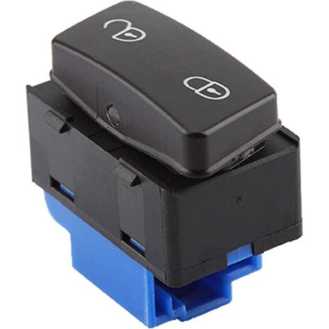 interrupteur de verrouillage centralisé vw caddy, Bouton de commutateur de verrouillage de verrouillage de verrouillage de commande de porte centrale pour 1T0962125B (1/4)