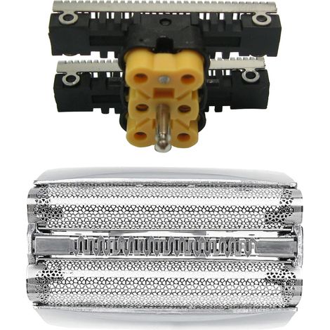 Hochwertiges Kombipack Scherfolie Klingenblock Messer Rasierklinge ersetzt Braun 51B 51S für Braun 65644701:Typ 5644 - Activator 8588 65645701:Typ 5645 - Activator 8585 5756701:Typ 5751 Series 5 550
