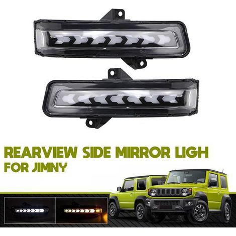 1 pair of turn signals for Suzuki Jimny JB64 JB74 (2019-2020) rearview mirrors (1/5)