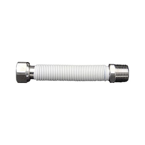 FLESSIBILE ESTENSIBILE RIVESTITO PER ALLACCIAMENTO ACQUA CALDAIE A GAS- mm 130/220 12 1/2x1/2- ATON- pezzi 1