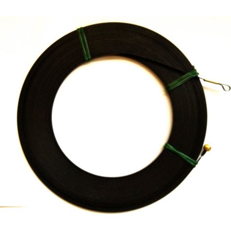 Electricians fish tape / Draw tape Mild steel 25 metre (1/2)