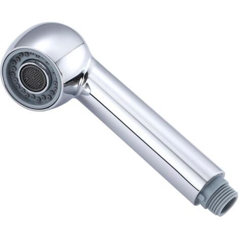 Douchette Robinet Cuisine 2 Jets Tête de Douche Remplacement Douchette pour Mitigeur Cuisine, Chromé (1/4)