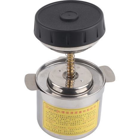 Alcohol Hydraulic Pump Dispenser Environmental Stainless Steel Cleaning Device 1.2L (1/5)