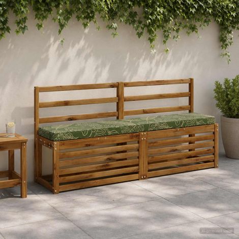 vidaXL Cojines para banco de 2 piezas VUGHT 2 pcs 100% Poliéster (1/5)