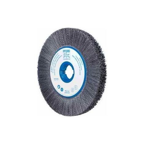 PFERD TOOLS COMPOSITE FLEX Rundbürste RBUP Ø 300x25x50,8 mm Keramik-Filament-Ø 1,10mm Korn 80 stationär (1/5)