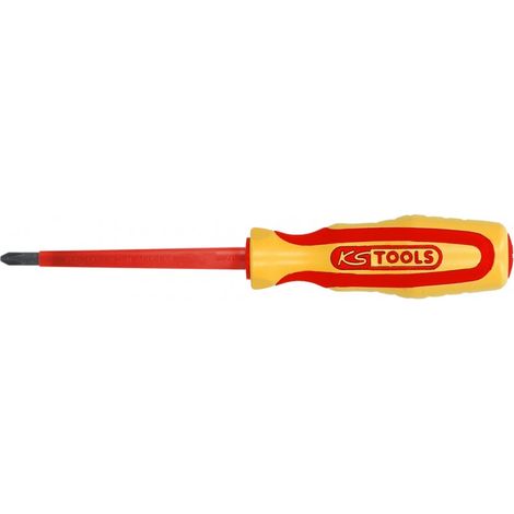 KS Tools ERGOTORQUE VDE PH Tournevis, PH1, 265mm (1/5)