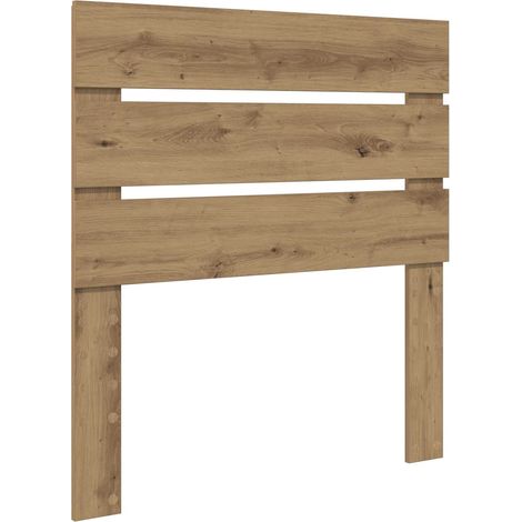 Maison Exclusive - Cabecero Roble artesanal Madera de ingeniería