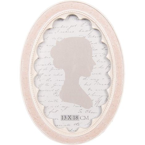 Cadre photo 13 x 18 cm en plastique rose - Cadre de décoration 15 x 2 x 20 cm - PANGIVO (1/2)