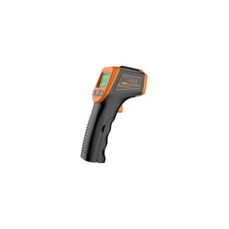 – Pistolet thermique infrarouge GM320S – Plage de mesure -50 à 600 °C – Précision ±1,5 °C – Écran LCD rétro-éclairé – Alimentation 2 piles AAA (1/5)