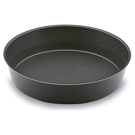 Lacor Tortiera a cerniera 22 cm nera antiaderente in alluminio
