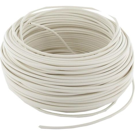 Cable el茅ctrico 1 x 1,5 mm虏 blanco UNIVERSAL KA1156