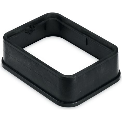Altezza Sguardo Jumbo Rettangolare in PVC 56x39x33-115 - Irrigazione Pioggia