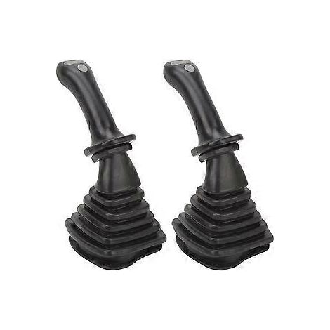2 Stück 3-Tasten-Joystick-Griffe für Bagger mit Staubschutzhülle für Doosan DH DX150 215 225 300 37009C