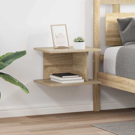 Nachttisch 2 pcs Sonoma-Eiche 40 x 30 x 25 cm Holzwerkstoff