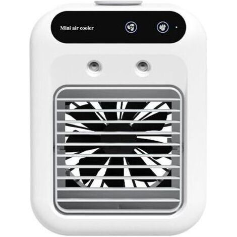Tragbarer Nebelventilator, USB-aufladbar, Luftbefeuchter, einstellbare Kühlleistung, leise, ideal für drinnen und draußen, auf Reisen, im Schlafzimmer und Wohnzimmer, Kühlgerät (1/4)
