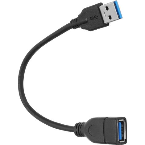 Câble d'extension USB-A 3.0 mâle vers femelle, 0.33 m / 1.1 pied, cordon d'adaptateur de prolongation (1/5)