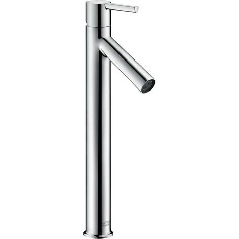 hansgrohe Axor Starck mitigeur lavabo 10103000 chromé , version avec relief, sans jeu de déchets (1/5)