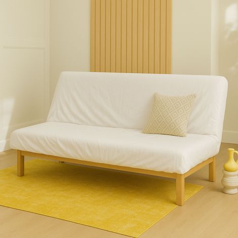 Drap housse pour matelas clic-clac blanc 120x190 cm - Someo