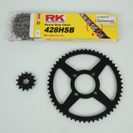 Kettensatz FE für Motorrad Yamaha 125 TTR 2002 bis 2022 13x54 (1/2)