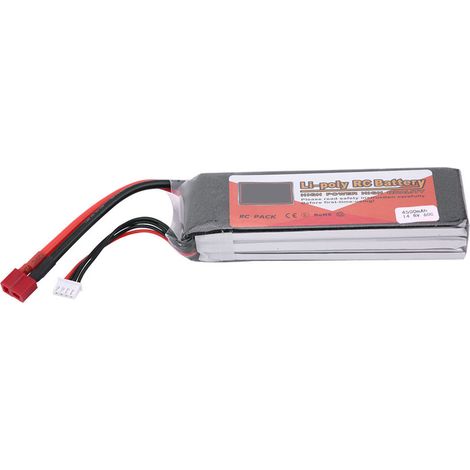 Batterie LiPo rechargeable ZOP POWER 4S 14,8 V 4500 mAh 60C avec prise en T (4500 mAh) (1/5)