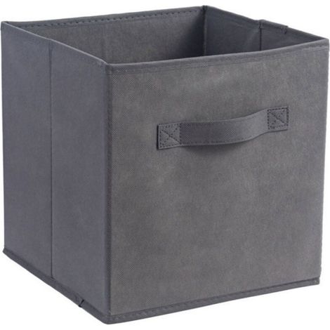 Cube De Rangement Non Tissé - 27 x 27 x 28 cm - Pour Salon Chambre Bureau - 1 Pièce (1/4)