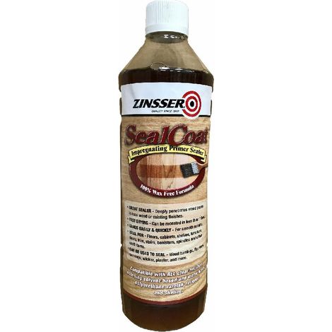 Zinsser Seal Coat - Primer Sealer for Wood - 1 Litre