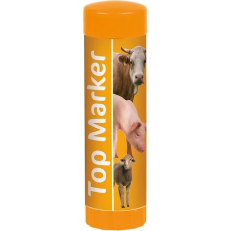 Kerbl TopMarker Markierungsstift Stift zum Makieren, orange 20624