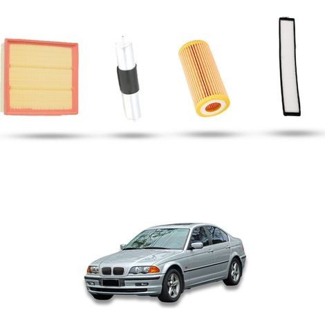 Kit Tagliando 4 filtri compatibile con BMW Serie 3 (E46) 320i ci 125kw dal 2000 (1/5)