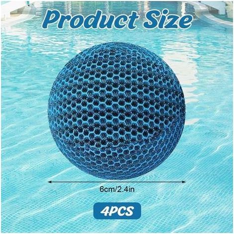 Lot De 4 Absorbeurs d'Écume pour Spa, Mousse Absorbante Réutilisable pour Éliminer Les Écumes, pour Accessoires De Spa, Piscine Et Spa