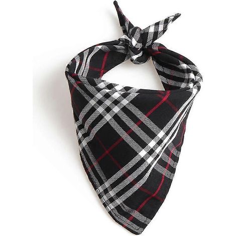 Pañuelo para perros, babero triangular de algodón lavable para perros y gatos. (1/5)