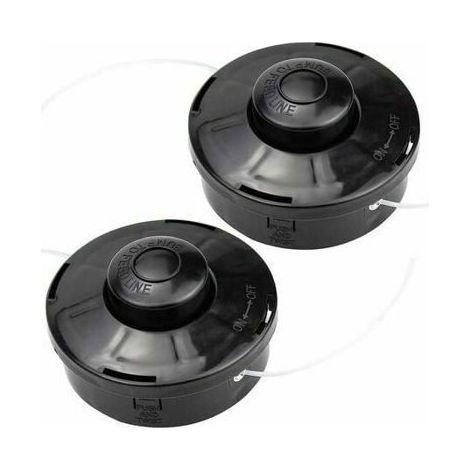Têtes de coupe universelles, bobines de rechange en nylon, compatibles avec les têtes de coupe M10 x 1,25, lot de 2 (1/4)