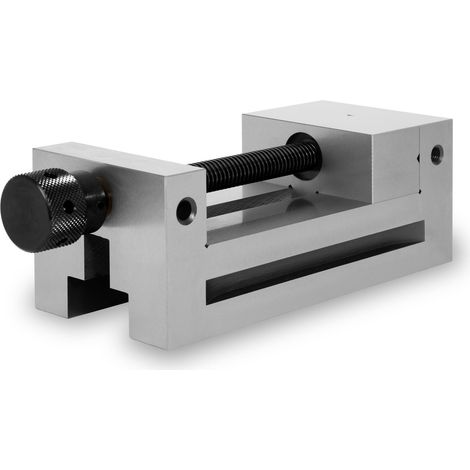 Étau de précision 125mm, force 160mm, hauteur mors 50mm, acier robuste atelier – EBERTH (1/5)