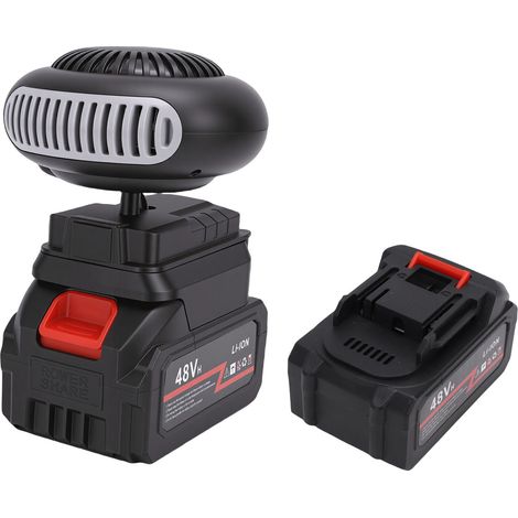 Chauffage d'appoint alimenté par batterie, multifonctionnel, haute efficacité, sans fil, dégivreur de vitres de voiture portable, remplacement pour DCB201 DCB203 (1/5)