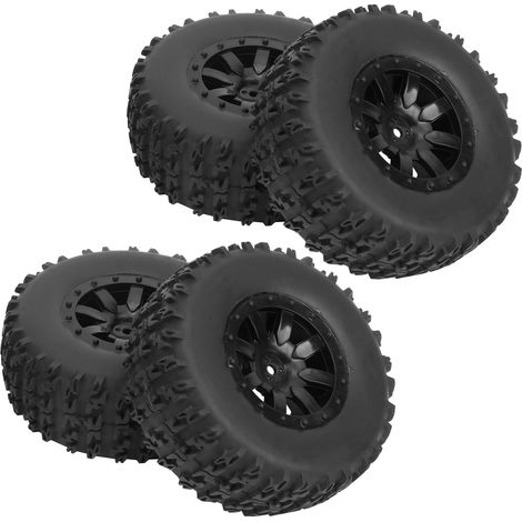 4 pneus de rechange pour camionnette RC 1/10 (ZD Racing 10042) (1/5)