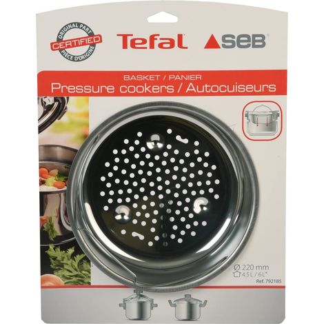 Cestello Rigido Inox 4,5/6L Diam. 205 per pentola a pressione 220 mm - Pentole a pressione - SEB - 1978123700995003884 (1/2)