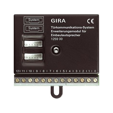 GIRA 125900 MODULE D'EXTENSION POUR ENCEINTE À ENCASTRER