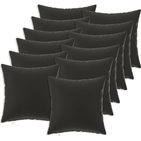 Housse de coussin 12 pcs HEERLEN Multicolore 40 x 40 cm vidaXL (1/5)