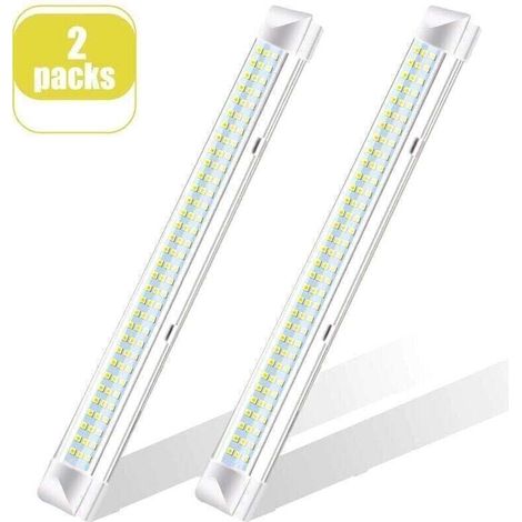 Réglette LED 108 LED 12V DC - Éclairage Lumineux 700LM pour Camping-Car avec Interrupteur ON/OFF - Universel pour Placard, Voiture, Cuisine