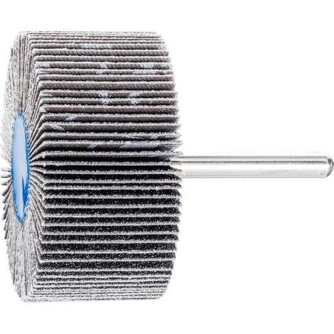 PFERD TOOLS SIC Fächerschleifer F Ø 60x30mm Schaft-Ø 6 mm SIC80 für harte NE Metalle 10 Stk (1/4)