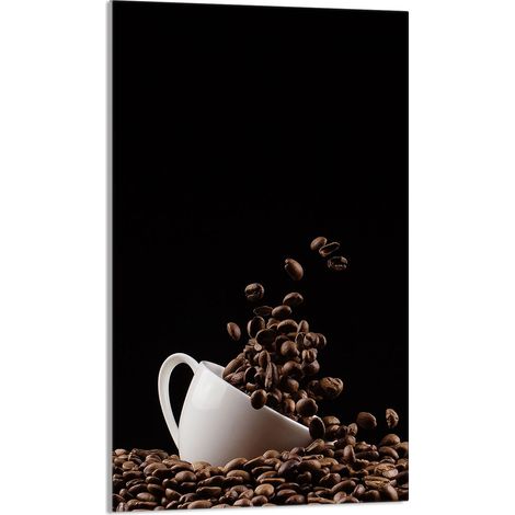 Glasschneidebrett 30x52 Kaffee (1/5)