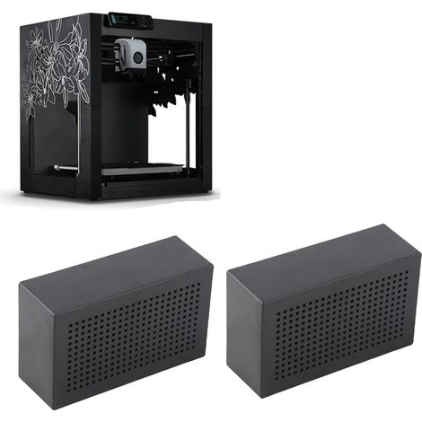 2 3D-Drucker, Luftreinigungssystem, Aktivkohle-Luftfilter, TZ Bamboo X1/P1 Universal-Serie.