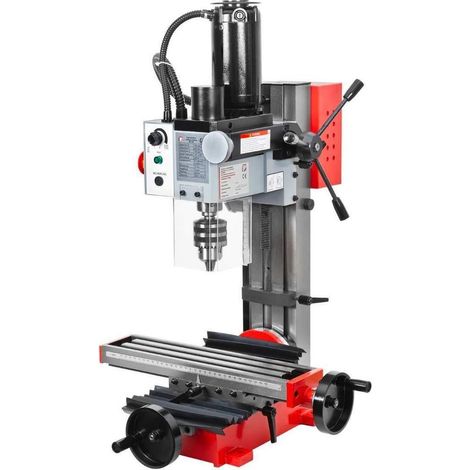 Holzmann – Perceuse à colonne 230V 350W – Mandrin 1-13mm – Capacité de perçage acier 13mm – Vitesse 0-2500 min-1 – Table croisée 220x100mm