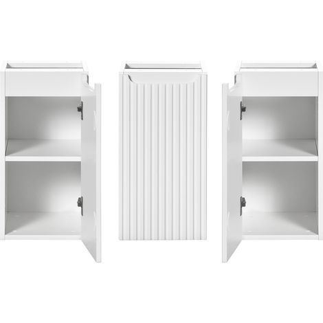 Unterschrank 30 cm, weiß, NEWPORT-56-WHITE (1/5)