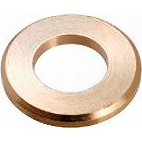 Rondelle plate moyenne usinée M14 mm Laiton - Boite de 200 pcs - Fixtout RPM14LNB