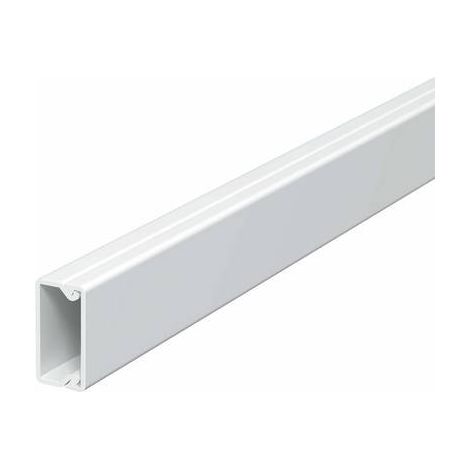 OBO Bettermann 6150764 Goulotte câble 2000x20x10 mm blanc (1/2)