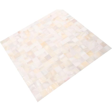 Carrelage Mural Autocollant sans Joint 2.0 Blanc Perle - Carreaux Non (1/5)