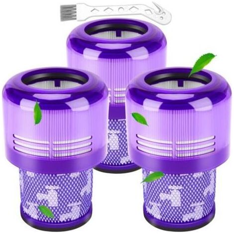 Kaelt - Filtres pour aspirateur Dyson V11,Lot de 3 filtres de rechange pour aspirateurs à batterie Dyson V11,V15,SV14,SV22,Absolute Animal Extra Pro Detect Torque Drive,à comparer à la référence 97001 (1/4)