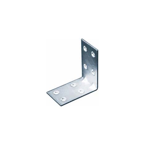 PIASTRA DI GIUNZIONE AD ANGOLO LARGHEZZA MM.30- - mm.100x100x30 - 50 pezzi
